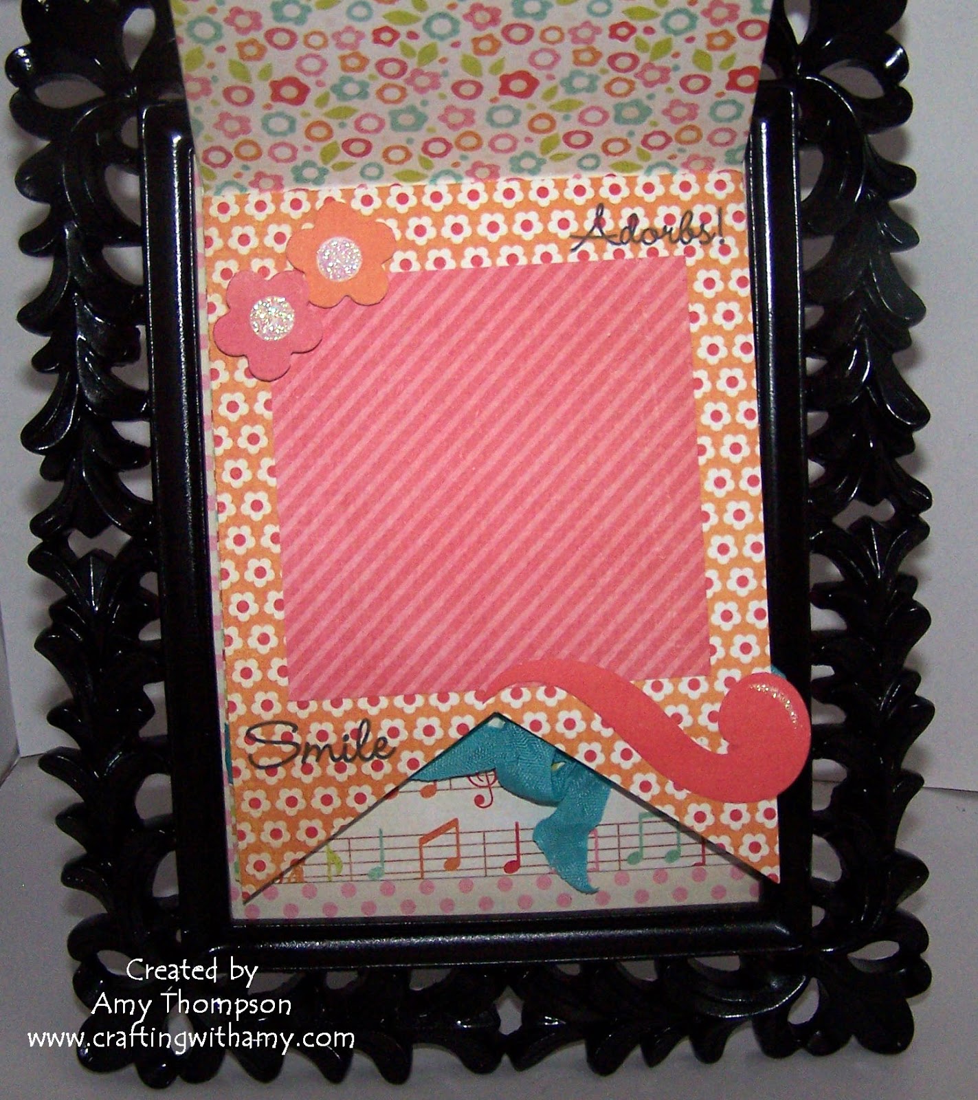 Crafting with Amy Beautiful picture frame album