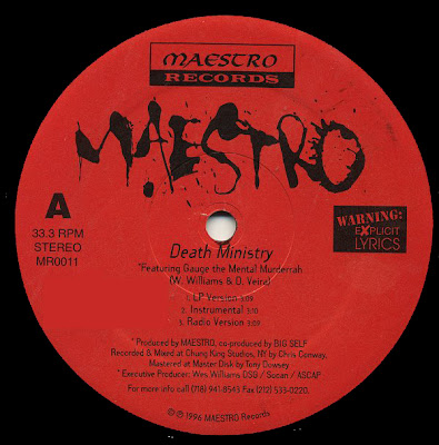 Maestro Fresh-Wes – Death Ministry / Pushin’ Wiggz Back (VLS) (1996) (320 kbps)