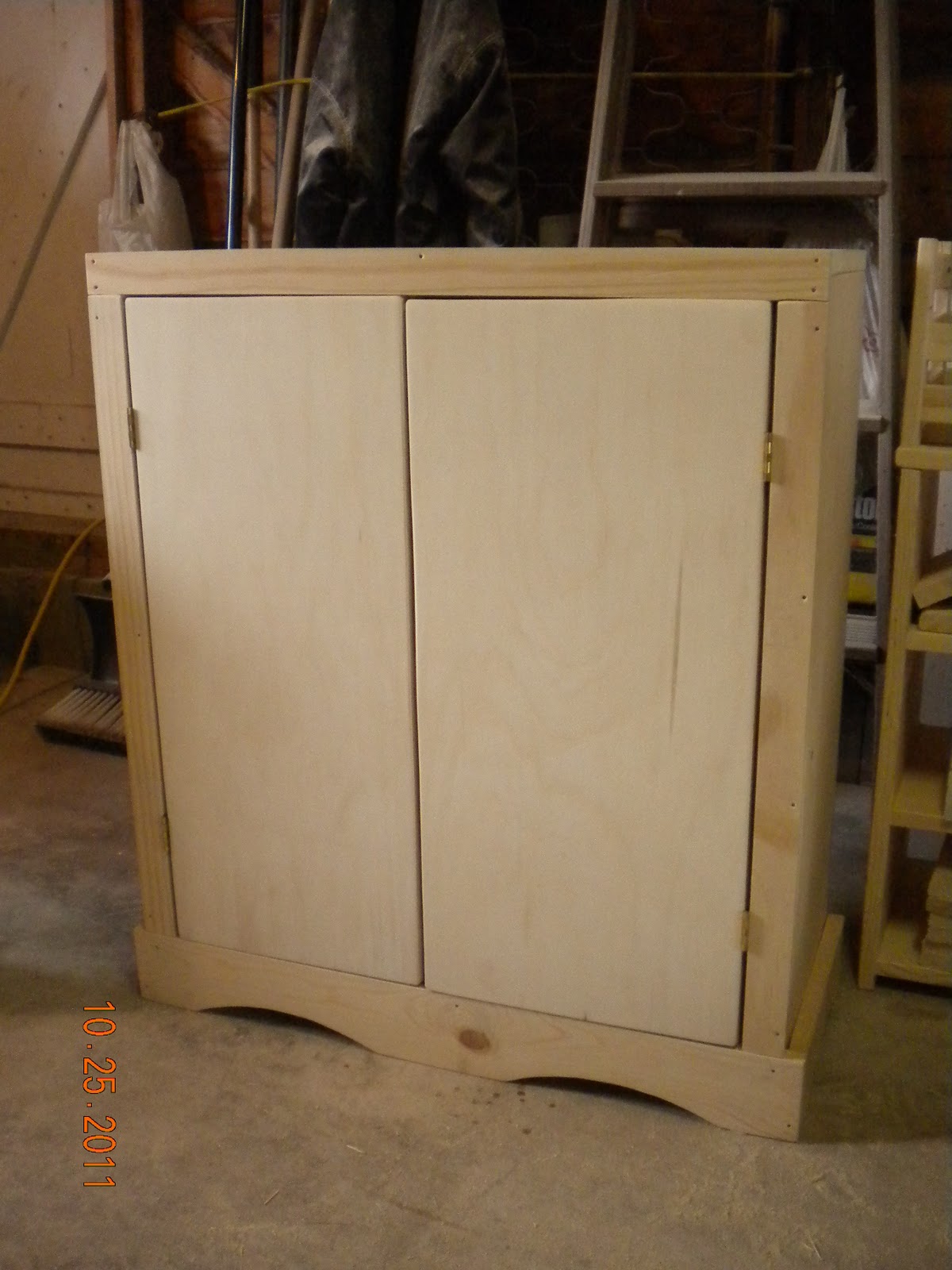 Sheila's Furniture and Crafts Updated 18" American Doll Armoire