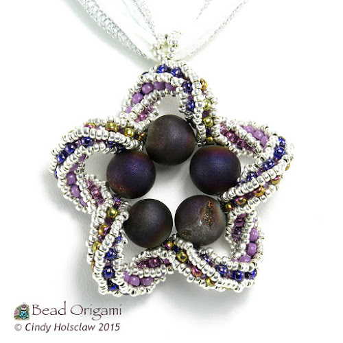 Bead Origami New Pattern and Kits Star Fragment Pendants
