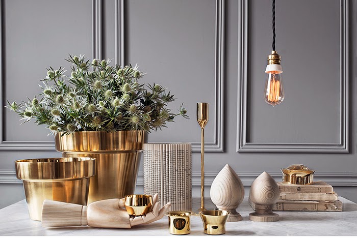 Casa vik: mässing och guld en glödhet inredningstrend