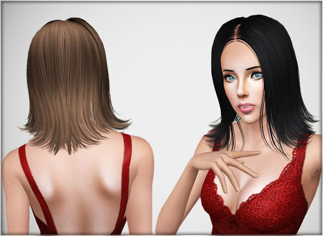 причёски - The Sims 3: женские прически.  - Страница 51 Ease+hair2