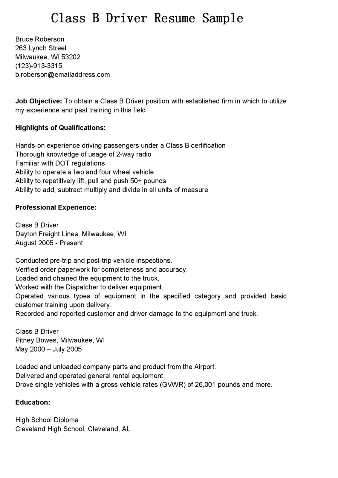skills and interests resumes