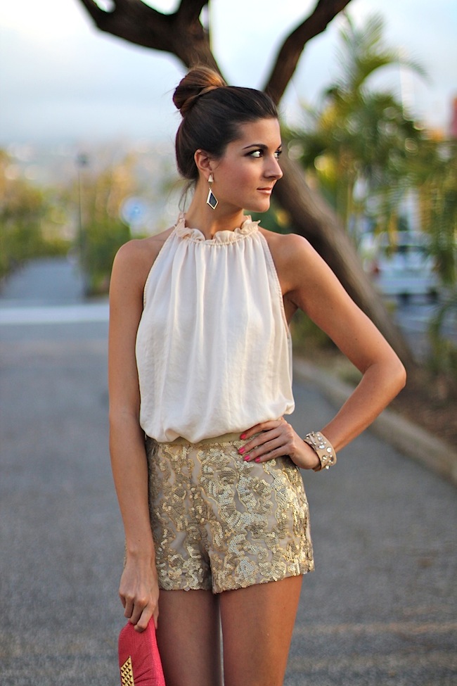 Marilyn's Closet FASHION BLOG Sequins Shorts