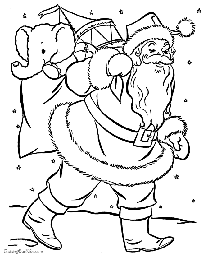 Christmas Coloring Pages - Best Gift Ideas Blog