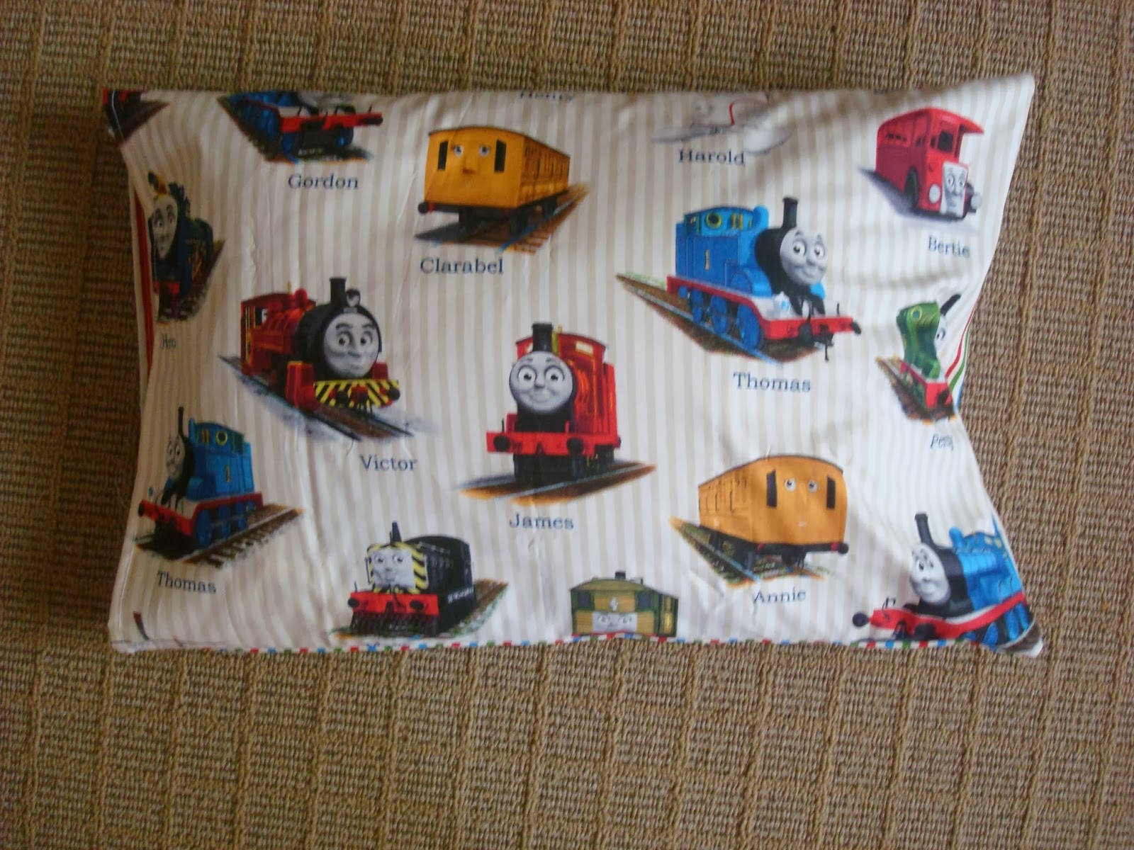 Little Bunny Quilts Really Random Thursday Thomas Pillow