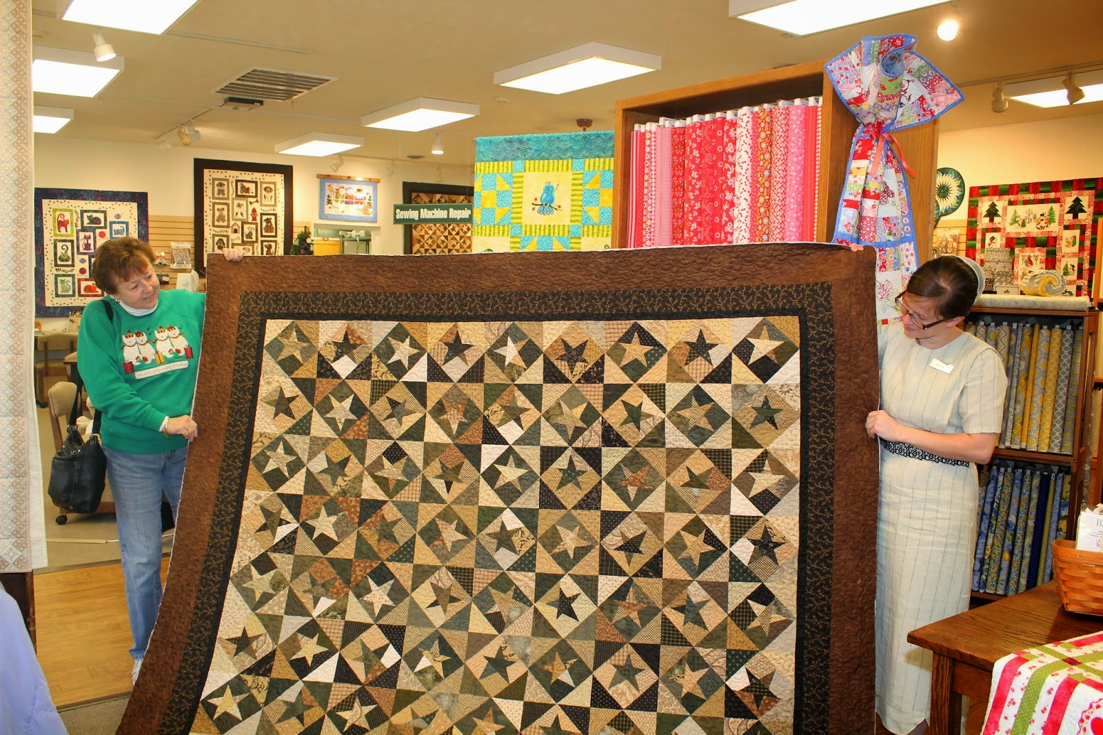 Wilsons Your Favorite Quilt Shop Brenda S Buggy Barn Star