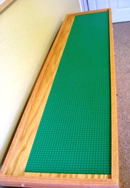 triangle lego table