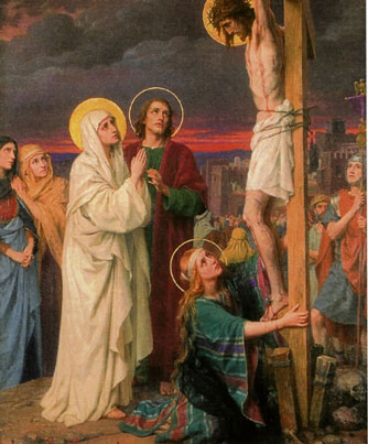  jesus cross painting 