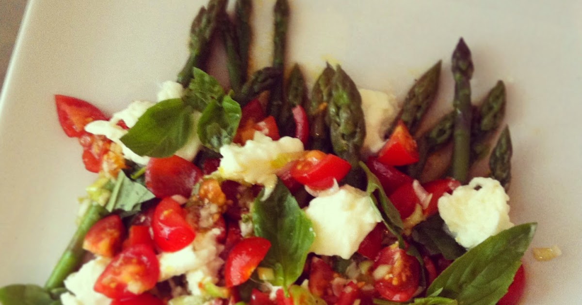 LoveBites Asparagus, Tomato and Mozzarella Salad