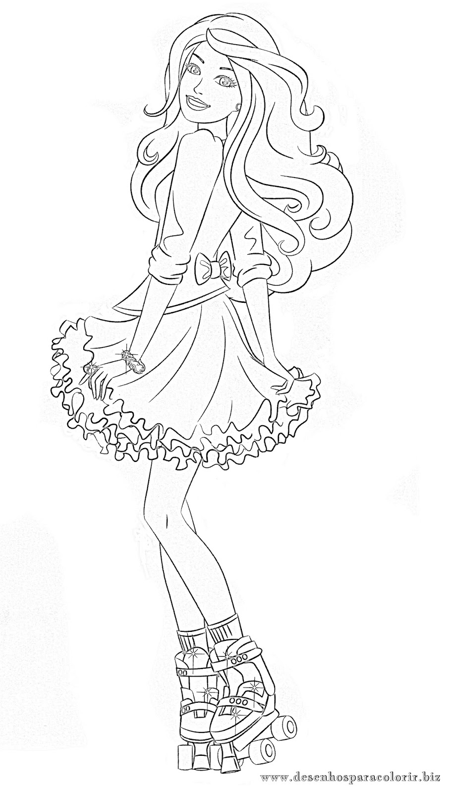 desenhos para colorir 20 desenhos da barbie para imprimir