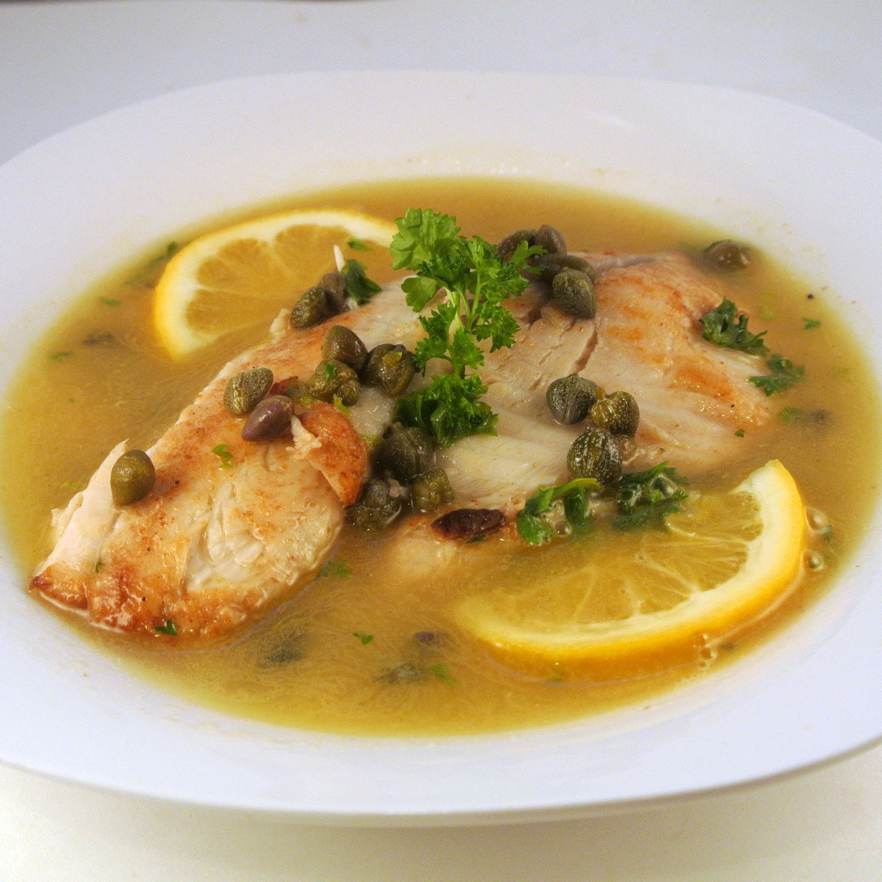 Mom, What's For Dinner? Tilapia Piccata