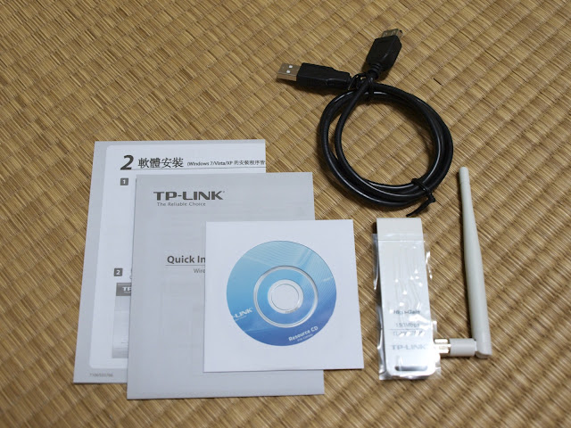 TP-LINK TL-WN722N 150Mbps 高增益 USB 無線網路卡（高通晶片）