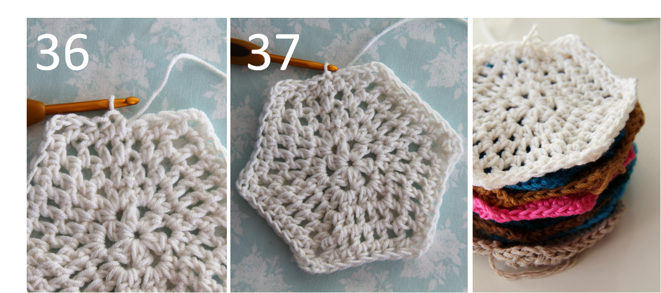 creJJtion Crochet hexagon tutorial