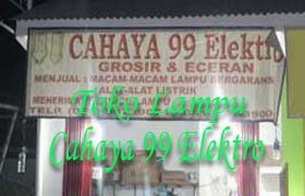 Daftar Harga Dan Service Lampu Di Toko Lampu 'Cahaya 99 Elektro' Depok
