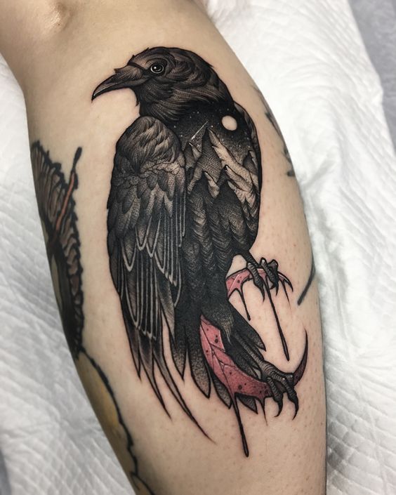 tatuajes de cuervos