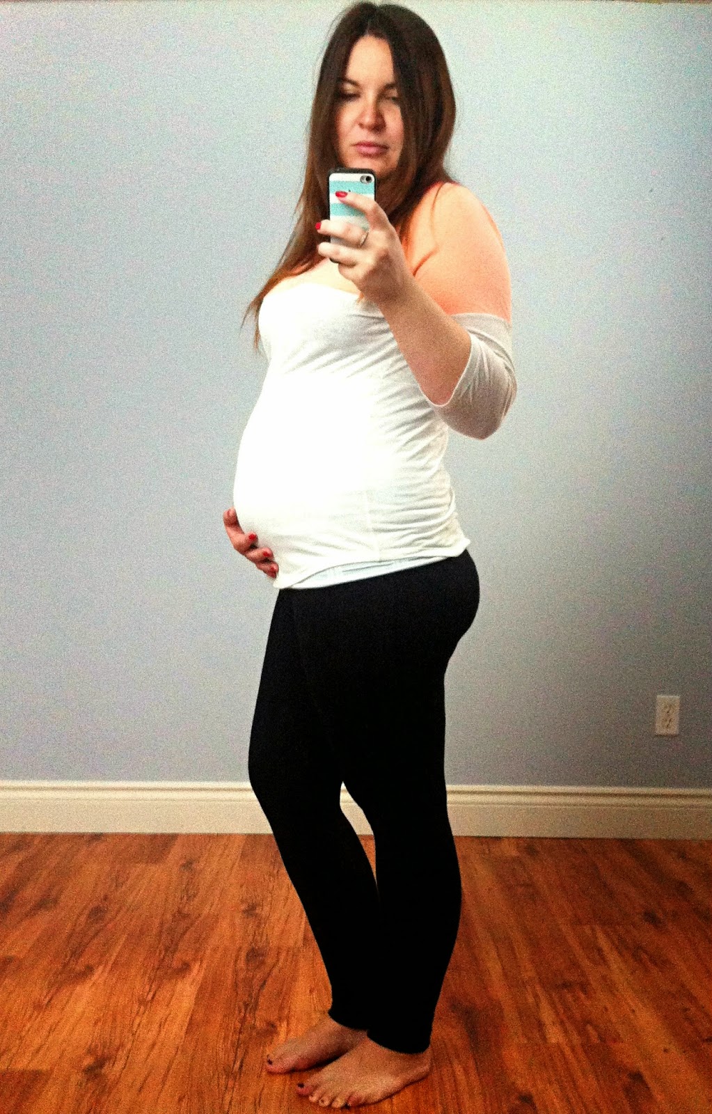 Kristen Peebles Bump Update 24 Weeks