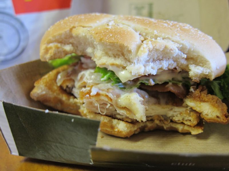 Review McDonald's New Premium Crispy Chicken Club Sandwich Brand