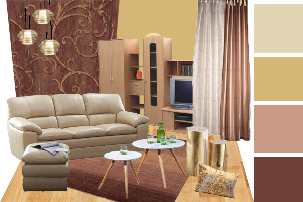 SzÃn otthon design Nappali fal kika