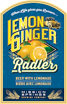 Lemon Ginger Radler