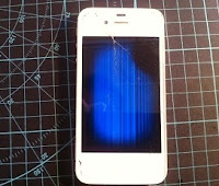 千葉県千葉市緑区よりアイフォン4S修理はガラス液晶交換