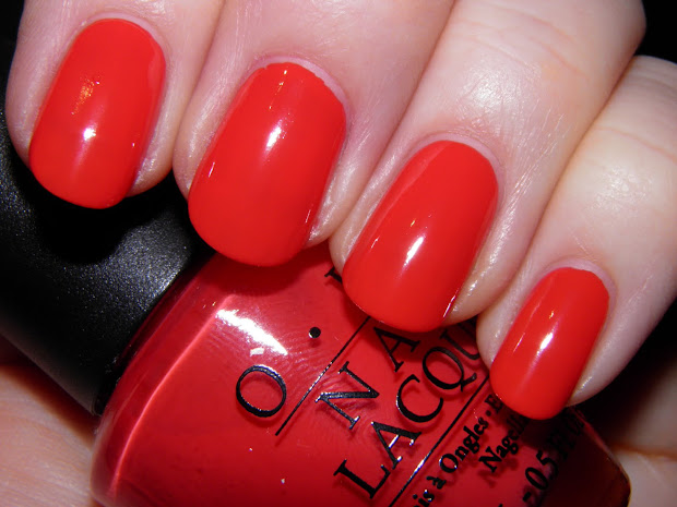 opi cajun shrimp - l64 warm red