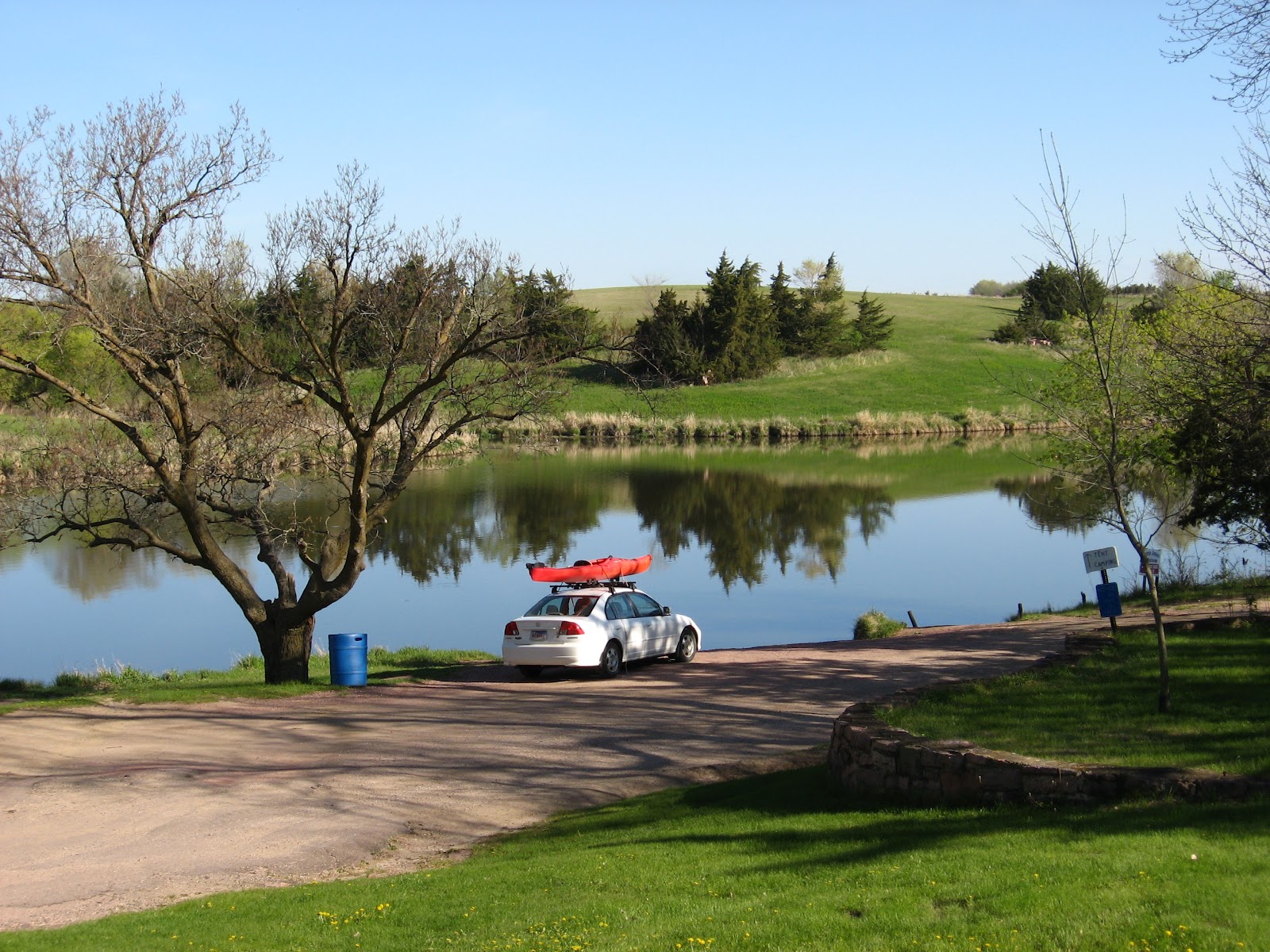 Kayaking the Lakes of South Dakota Split Rock Creek Upstream from