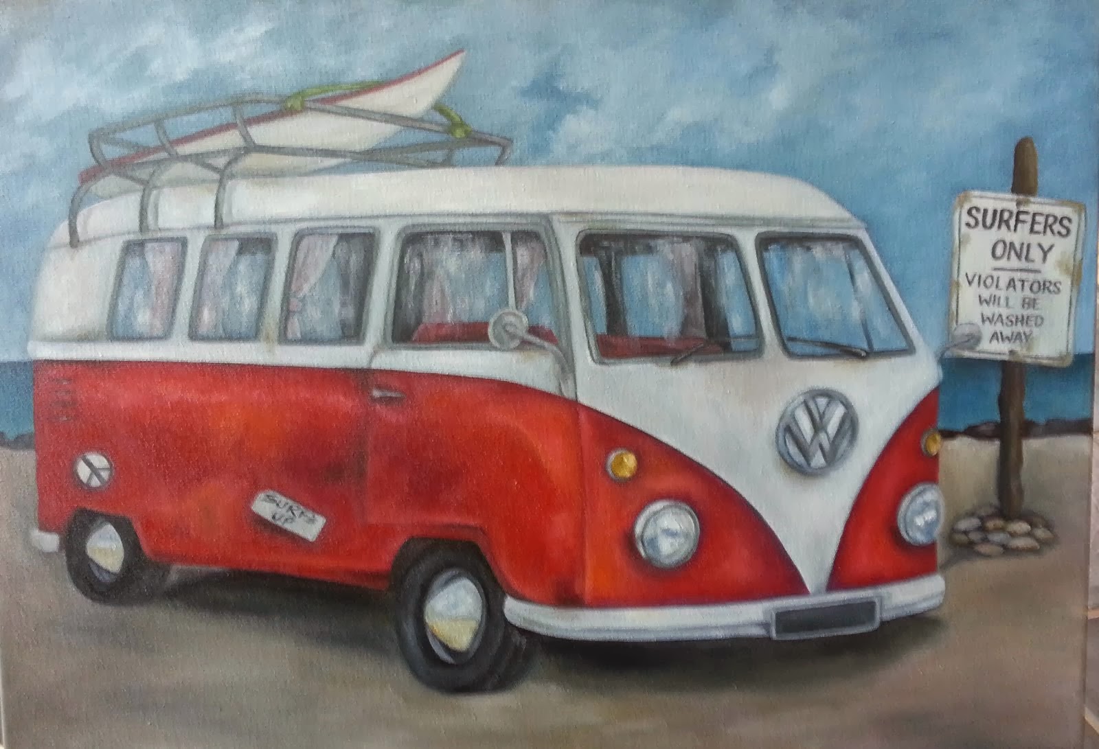 Red Kombi (Surfers only)