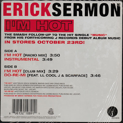 Erick Sermon ‎– I'm Hot (VLS) (2001) (320 kbps)