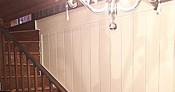 Morning by Morning Productions: Wood Walls are not Drywall! - How to