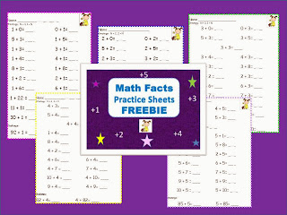 Tricks of the Trade in First Grade: Math Facts Practice Sheets