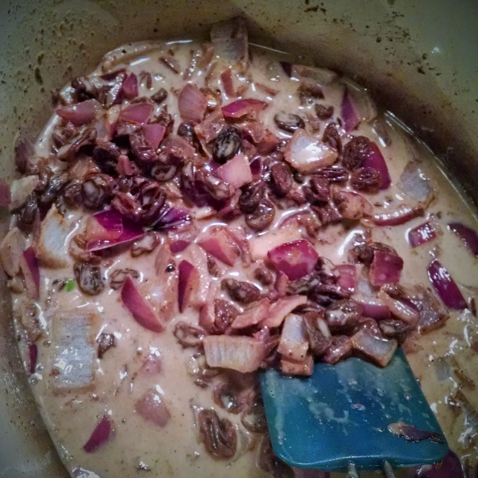 Recipe Tamil Tofu with Raisins