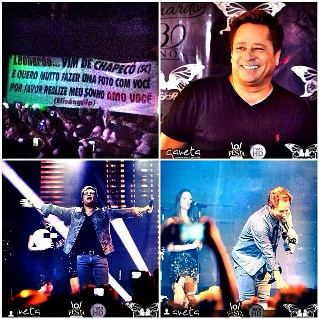 SHOW DO LEONARDO EM / KISS And  FLY Campinas SP 08/04- 2014