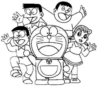 doraemon coloring pages