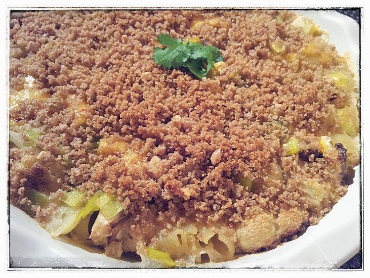 Napa Farmhouse 1885™ Mac & Cheese with Roasted Cauliflower and Leeks