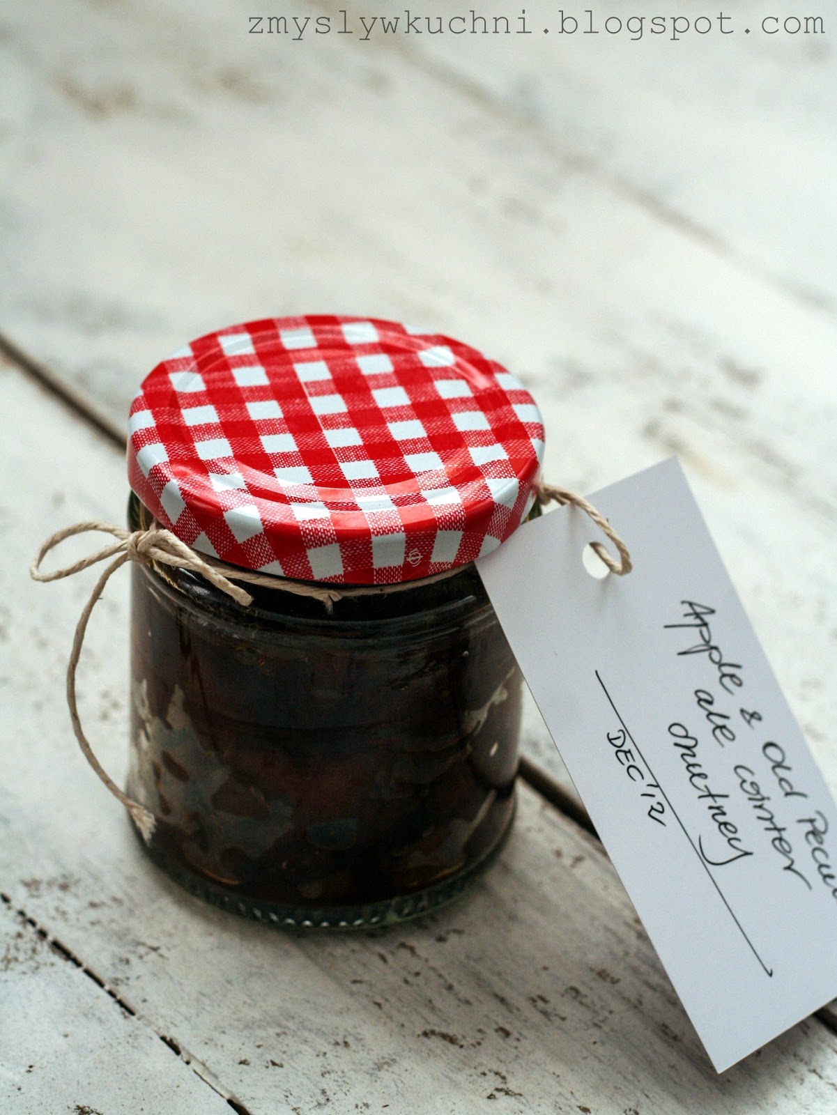 Senses in the kitchen Apple & Old Peculier ale winter chutney Christmas gifts vol. 8