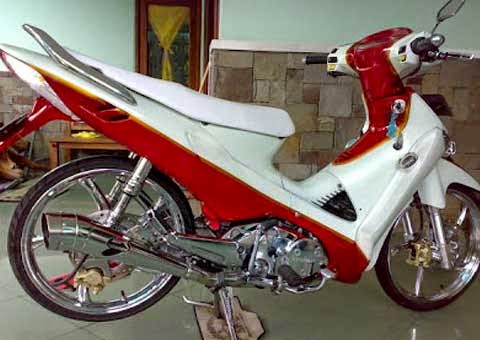 Modifikasi Supra X 125 Model Ceper Modifikasi Supra X 125 Model Ceper