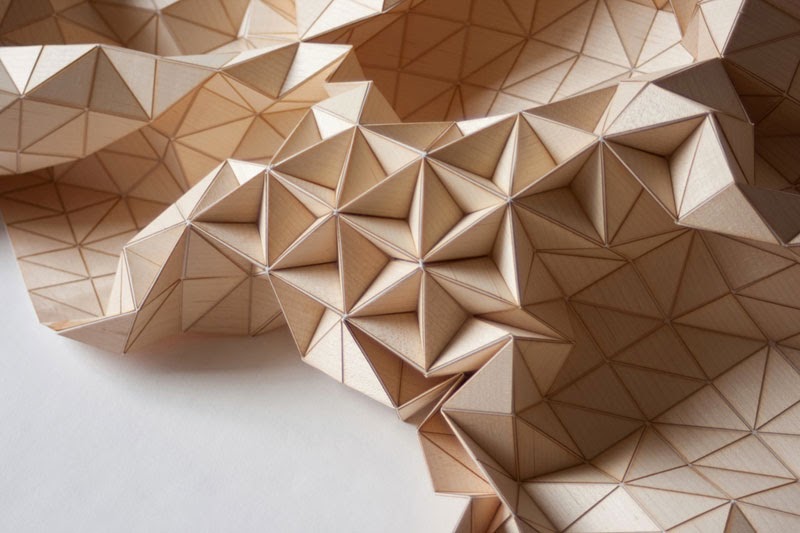 textiles de madera de Elisa Strozyk