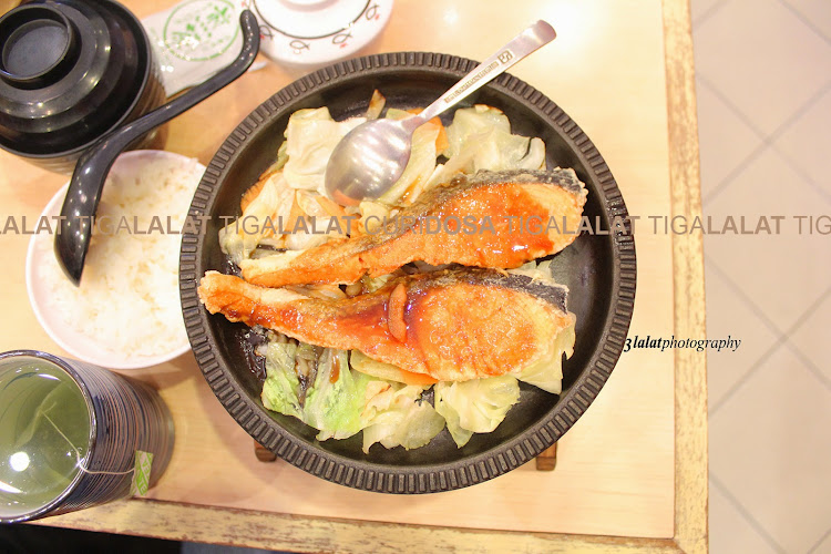salmon steak