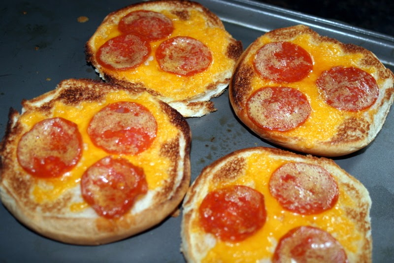 Greene Acres Hobby Farm Hamburger Bun Pizzas