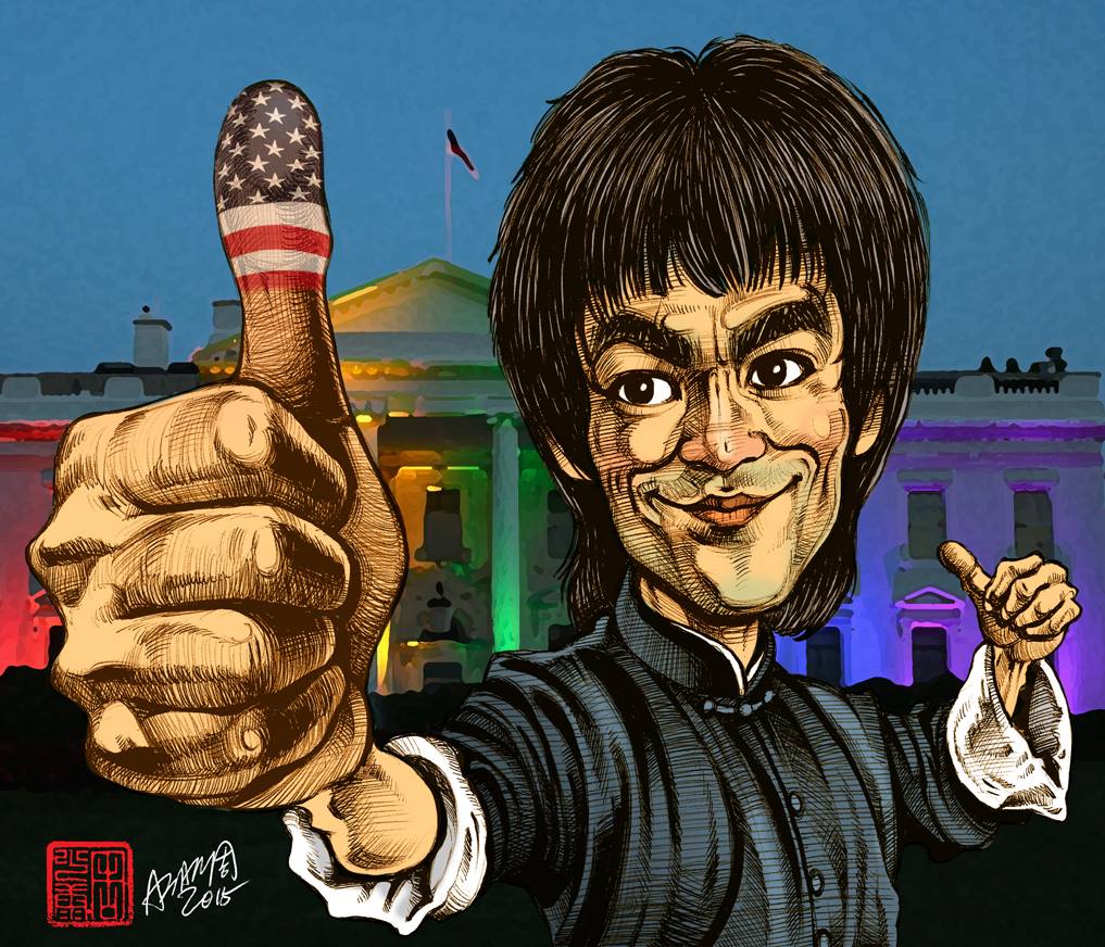 BRUCE LEE by Adam Chow