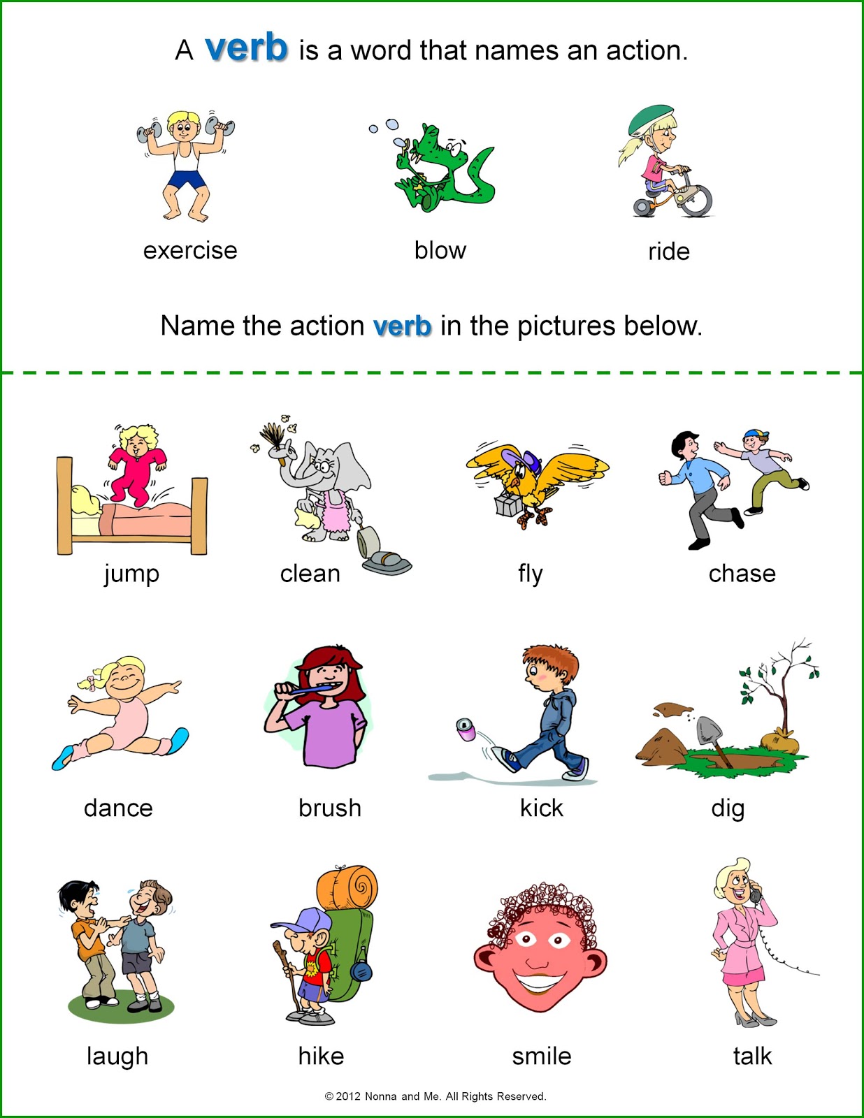 what is a action verb