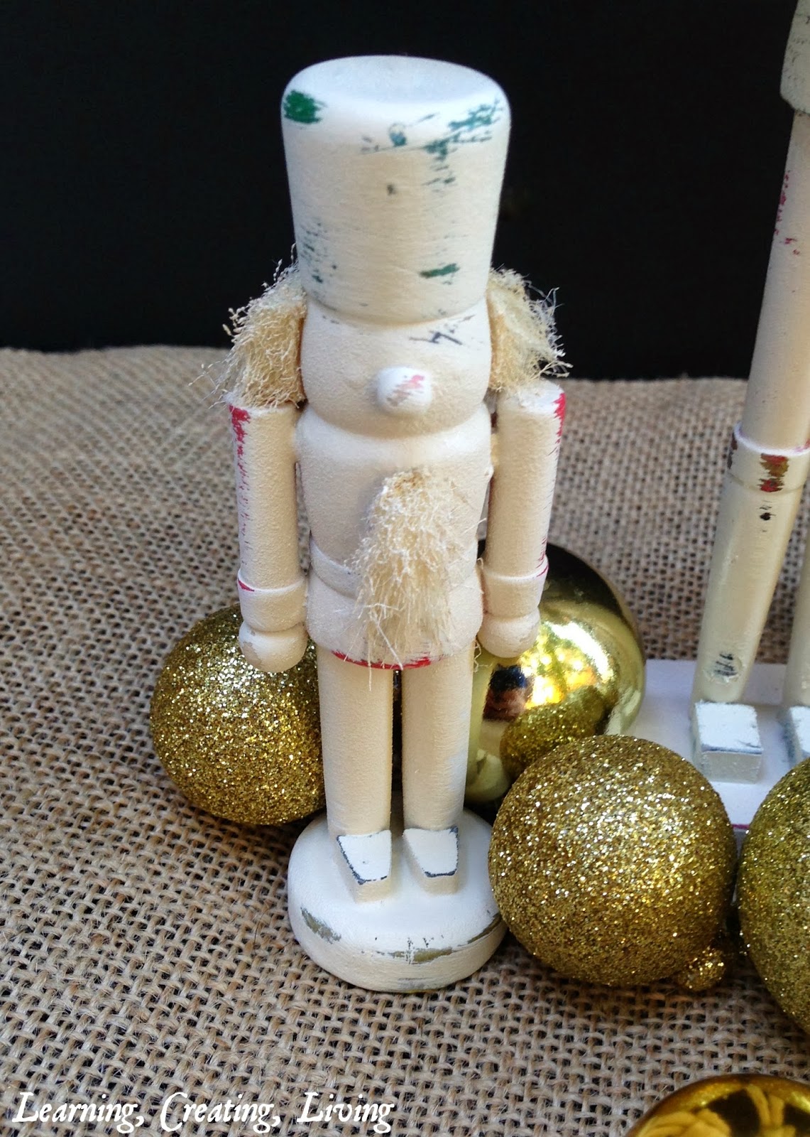 Learning Creating Living Distressed Nutcrackers