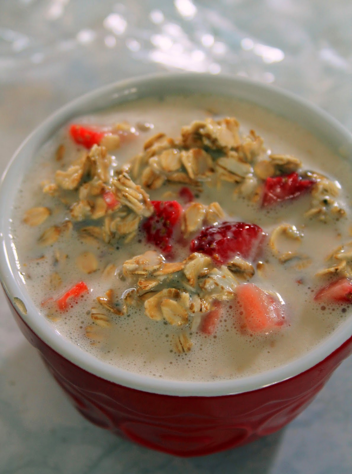 Jo and Sue Strawberry Cheesecake Oatmeal (Single Serving)