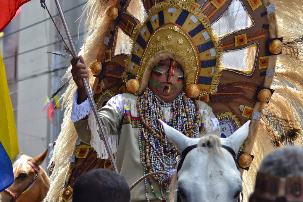 F.Publividas. La Virgen de Coromoto, Escolta de los Indios Coromotanos