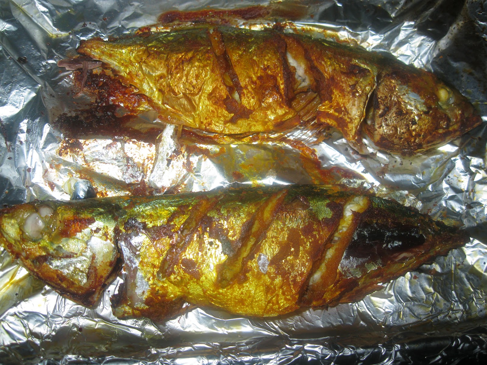 Amrita's kitchen Grilled Indian mackerel