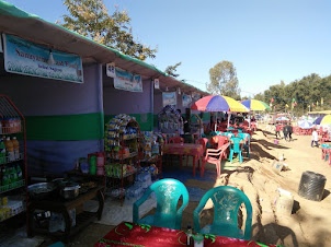 At Sangai Festival grounds near Keibul Lamjao National Park in Moirang.