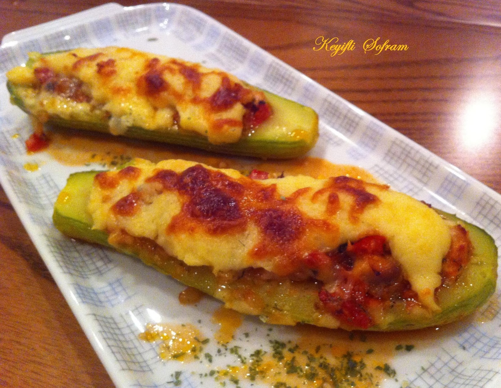 KEYİFLİ SOFRAM TAVUKLU BEŞAMEL SOSLU KABAK