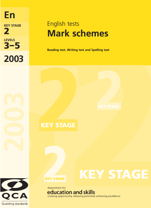 English Tests Key Stage 2 . Levels 35