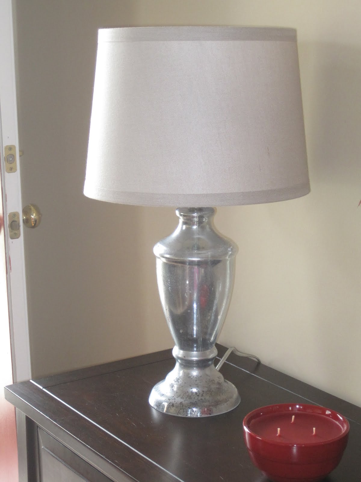 Decorated Chaos Mercury Glass LampProject Complete